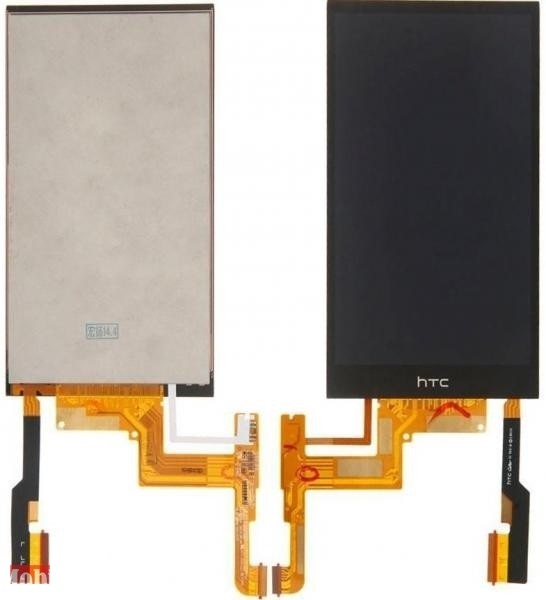 Дисплей для HTC One M8 с сенсором черный - 540043