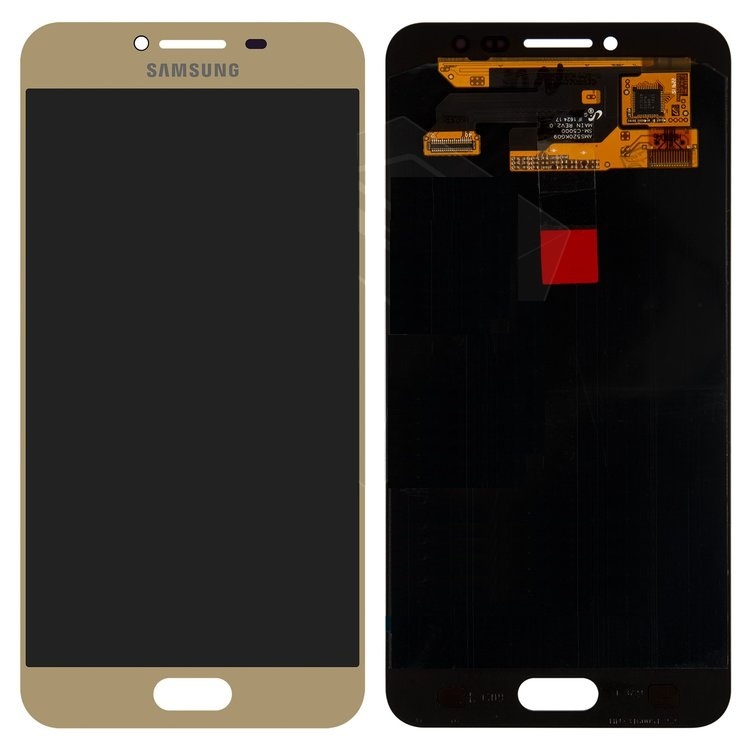 Дисплей Samsung C5000 Galaxy C5 с сенсором золотистый original - 550737