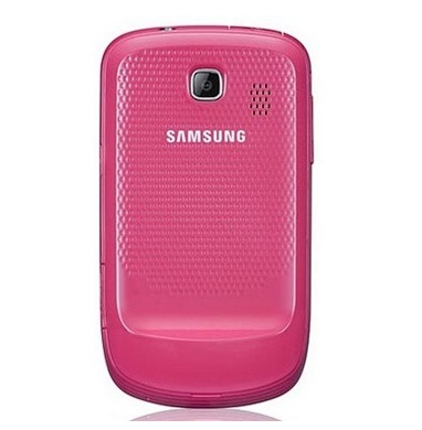 Задня кришка Samsung S3850 Corby 2 Рожевий - 551335