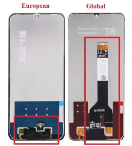 Дисплей Xiaomi Redmi A5, Poco C71 (Global) з сенсором та рамкою, black, оригінал - 926598