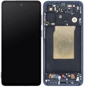 Дисплей Samsung A576 Galaxy A57 5G с сенсором и рамкой, Dark Blue, оригинал - 929775 Дисплей Samsung A576 Galaxy A57 5G с сенсором и рамкой, Dark Blue, оригинал - 929775