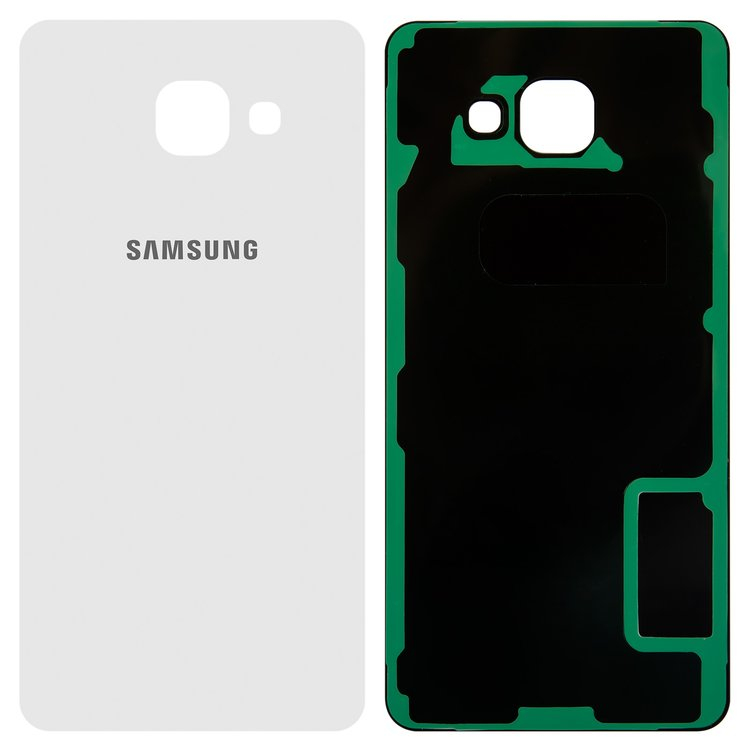 Задня кришка Samsung A510 Galaxy A5 (2016) біла Оригінал - 563486