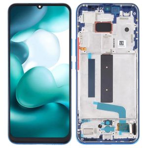 Дисплей Xiaomi Mi10 Lite з сенсором та рамкою Синій Оригінал - 564380 Дисплей Xiaomi Mi10 Lite з сенсором та рамкою Синій Оригінал - 564380