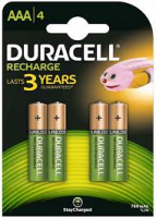 Аккумулятор Duracell HR03 (AAA) 750 mAh 4шт Цена упаковки.