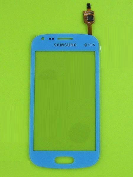 Тачскрин для Samsung S7560, S7562 синий