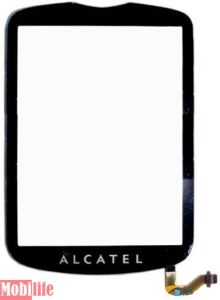 Сенсорне скло (тачскрін) для Alcatel OneTouch 710 чорний Сенсорне скло (тачскрін) для Alcatel OneTouch 710 чорний