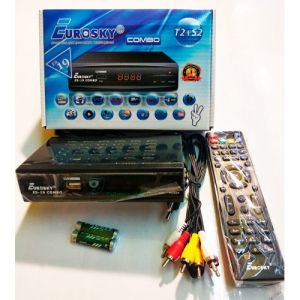 Тюнер T2 Eurosky ES-19 Combo (DVB-T2, T і DVB-S) - 560803 Тюнер T2 Eurosky ES-19 Combo (DVB-T2, T і DVB-S) - 560803