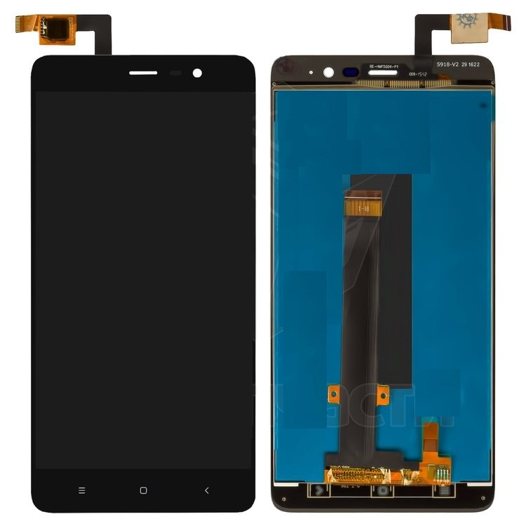 Дисплей Xiaomi Redmi Note 3i Pro SE с сенсором Черный (149.5 х 73mm) - 552141