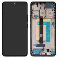 Дисплей Xiaomi Poco F6 с сенсором и рамкой, black (OLED)