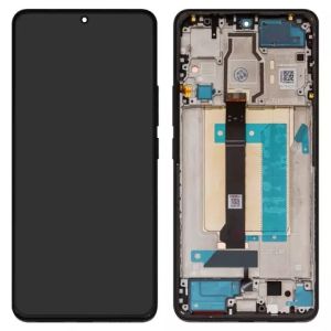 Дисплей Xiaomi Poco F6 с сенсором и рамкой, black (OLED) - 924834