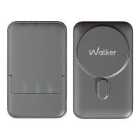 Портативная батарея WALKER WB-710, 10000mAh, Magsafe, black