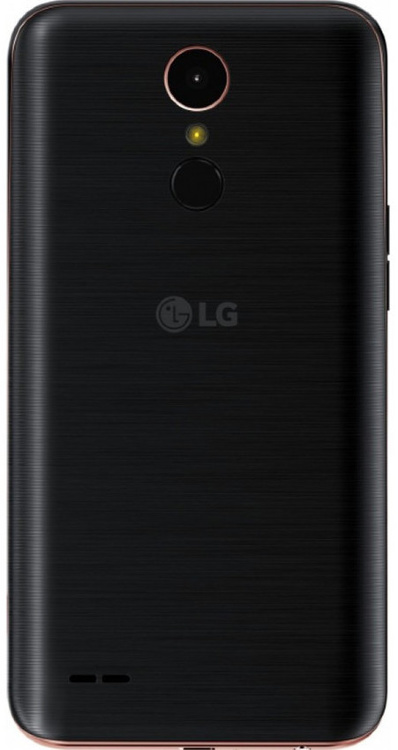 Задняя крышка для LG K10 (2017) M250, K10 (2017) X400 черная - 553239