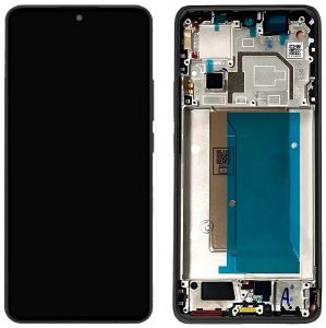 Дисплей Xiaomi 13T с сенсором и рамкой, черный, оригинал - 915398