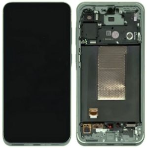 Дисплей Samsung A566 Galaxy A56 5G сенсором и рамкой, Green, оригинал - 924738