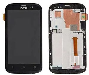 Дисплей для HTC Desire V (T328w) с сенсором и рамкой Original - 536996