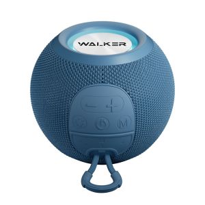 Портативная колонка WALKER WSP-115 blue - 914600 Портативная колонка WALKER WSP-115 blue - 914600