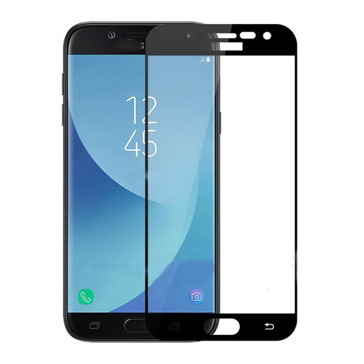 Захисне скло Samsung Galaxy J520, J5 Pro (2017) 2,5D Чорний - 562000