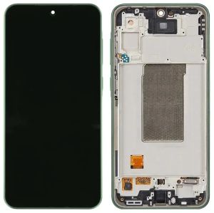 Дисплей Samsung A366 Galaxy A36 с сенсором и рамкой, Awesome Lime, оригинал - 924537