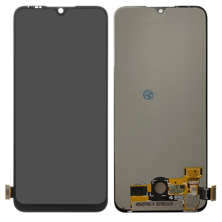 Дисплей для Xiaomi Mi A3, Mi CC9e с сенсором черный Оригинал - 563389