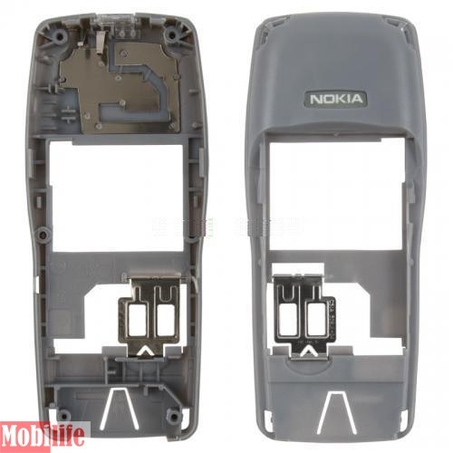Средняя часть корпуса для Nokia 1100, 1101, серый, пустая - 534092