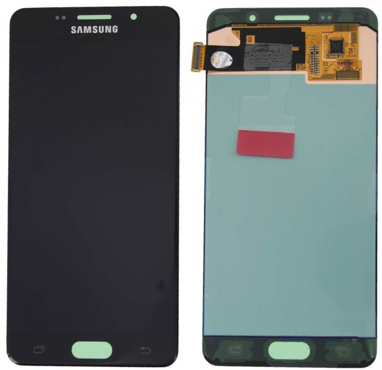 Дисплей для Samsung A7100 Galaxy A7 (2016), A710F, A710FD, A710M, A710Y с сенсором черный (TFT) - 564481