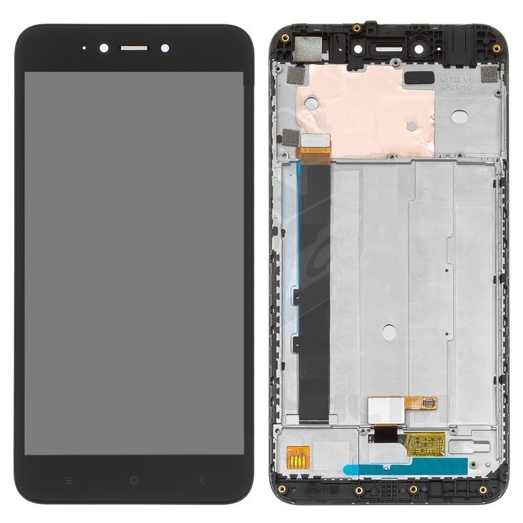 Дисплей для Xiaomi Redmi Note 5a, Note 5a Lite, Y1 Lite с сенсором и рамкой черный - 555633