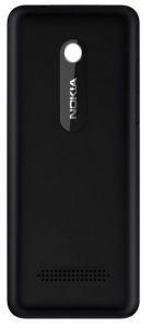 Задняя крышка Nokia 206 Asha Dual SIM черный - 537992
