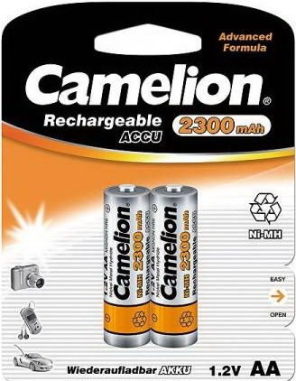 Аккумулятор Camelion AA R06 2шт 2300 mAh Ni-MH Цена упаковки. - 530216