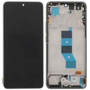 Дисплей Xiaomi Poco M7 Pro 5G з сенсором та рамкою, black, оригінал - 926602 Дисплей Xiaomi Poco M7 Pro 5G з сенсором та рамкою, black, оригінал - 926602