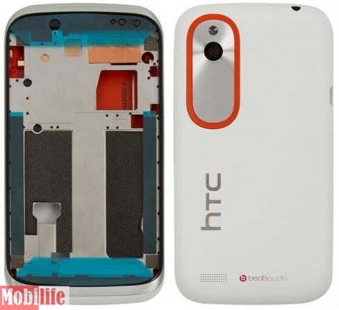 Корпус для HTC Desire V T328w білий - 534193