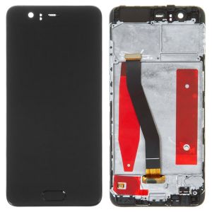 Дисплей для Huawei P10, VTR-L29, VTR-L09 с сенсором и рамкой черный - 556234 Дисплей для Huawei P10, VTR-L29, VTR-L09 с сенсором и рамкой черный - 556234
