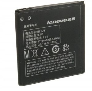 Акумулятор Lenovo BL179 A388, A520, A520t, A560 1760mAh, Оригінальний - 538496