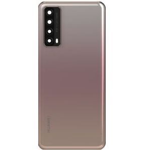 Задняя крышка Huawei P Smart (2021) PPA-LX2 со стеклом камеры, золотой - 912354 Задняя крышка Huawei P Smart (2021) PPA-LX2 со стеклом камеры, золотой - 912354