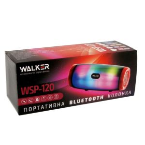 Портативная колонка WALKER WSP-120 black - 914602 Портативная колонка WALKER WSP-120 black - 914602