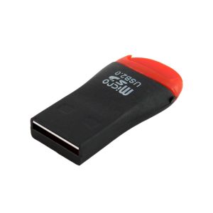 Кардридер WALKER microSD WCD-06 black-red - 919366