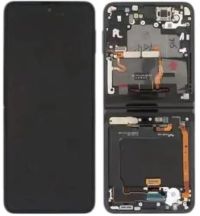 Дисплей Samsung SM-F741 Z Flip 6 5G (2024) с сенсором и рамкой, black, оригинал