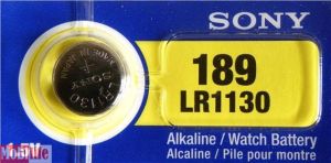 Батарейка часовая Sony 189, LR1130 - 526239 Батарейка часовая Sony 189, LR1130 - 526239
