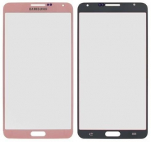 Стекло дисплея для ремонта Samsung N900 Note 3, N9000 Note 3, N9005 Note 3, N9006 Note 3 розовый