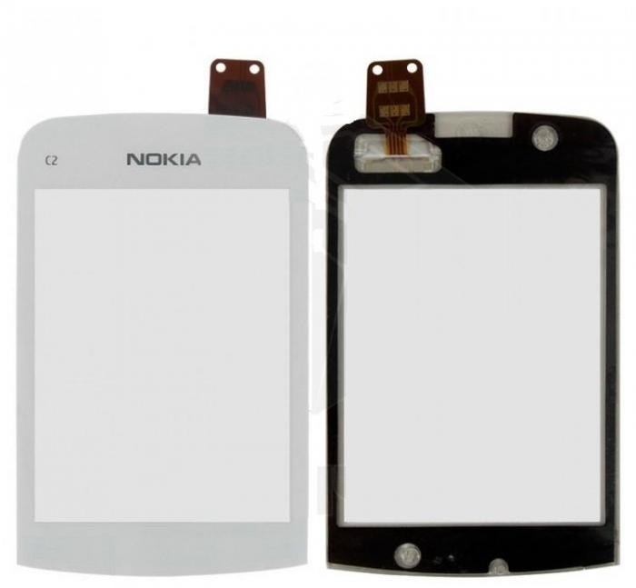 Тачскрин Nokia C2-02, C2-03, C2-06, C2-07, C2-08 Белый OR