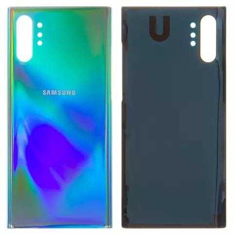 Задняя крышка Samsung N975F Galaxy Note 10 Plus Серебро, aura glow - 562301