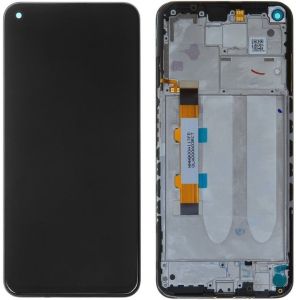 Дисплей для Xiaomi Redmi Note 9T с сенсором и рамкой черный - 565876