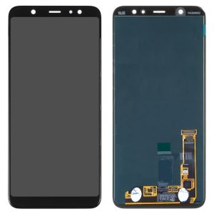 Дисплей для Samsung Galaxy J8+ J805F с сенсором черный (OLED) - 556236