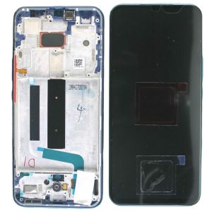 Дисплей для Xiaomi Mi10 Lite с сенсором и рамкой зеленый  Оригинал - 908369