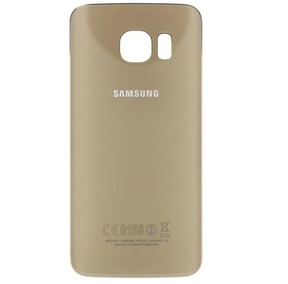 Задняя крышка Samsung G925, G925F, G925V Galaxy S6 Edge Золотистый original - 546779