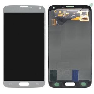 Дисплей Samsung G903 Galaxy S5 Neo с сенсором Серебристый оригинал - 558228 Дисплей Samsung G903 Galaxy S5 Neo с сенсором Серебристый оригинал - 558228