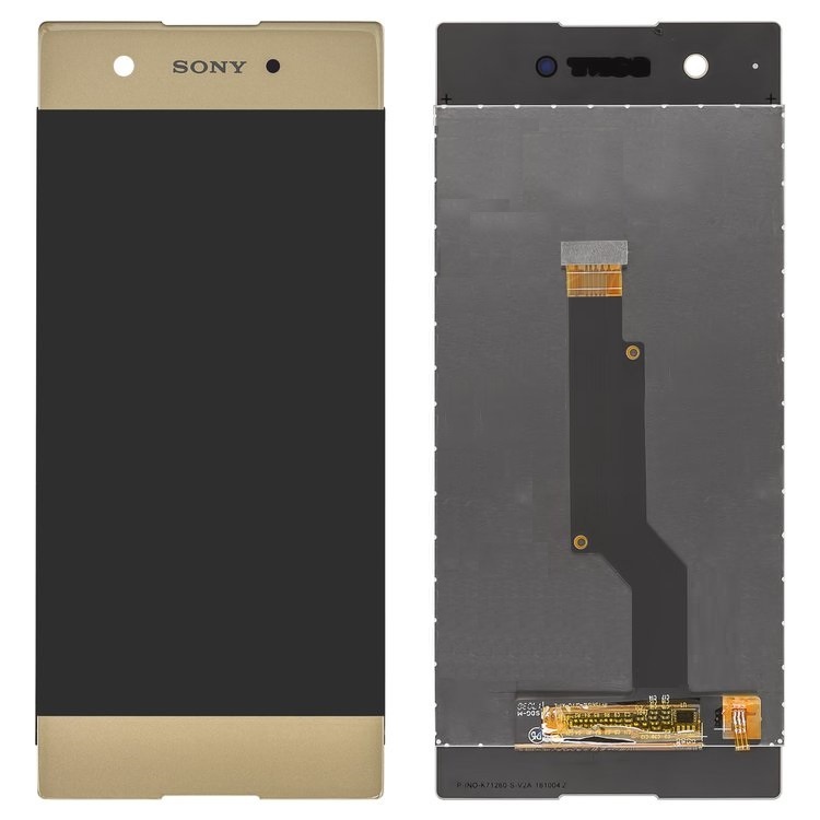 Дисплей для Sony G3112 Xperia XA1 Dual, G3116, G3121, G3125 с сенсором золотистый original - 552346
