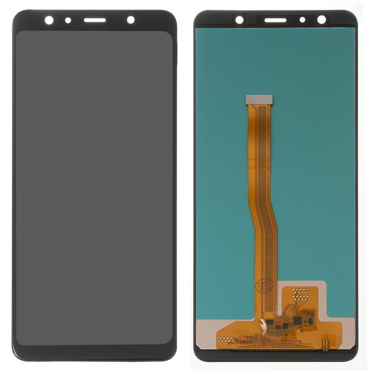 Дисплей для Samsung A750 Galaxy A7 2018 с сенсором черный (TFT) - 562897