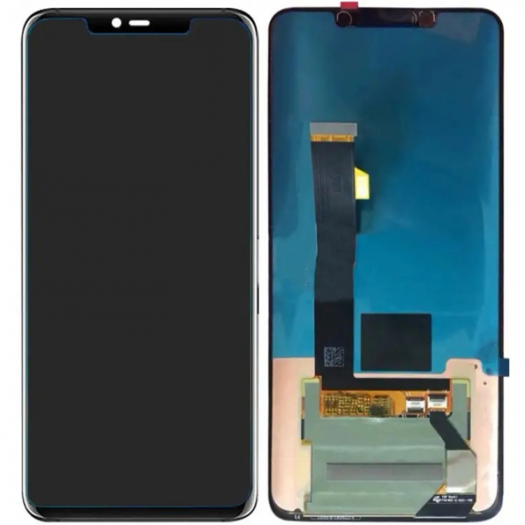 Дисплей для Huawei Mate 20 Pro с сенсором, без сканера отпечатка, черный LYA-L29 - 563493