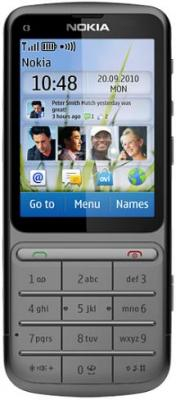 Nokia C3-01 Touch and Type Warm Grey - 