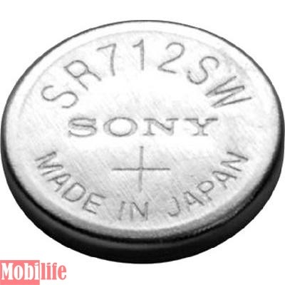 Батарейка часовая Sony 346, V346, SR712SW, 628, 10шт. Цена Упаковки. - 526241
